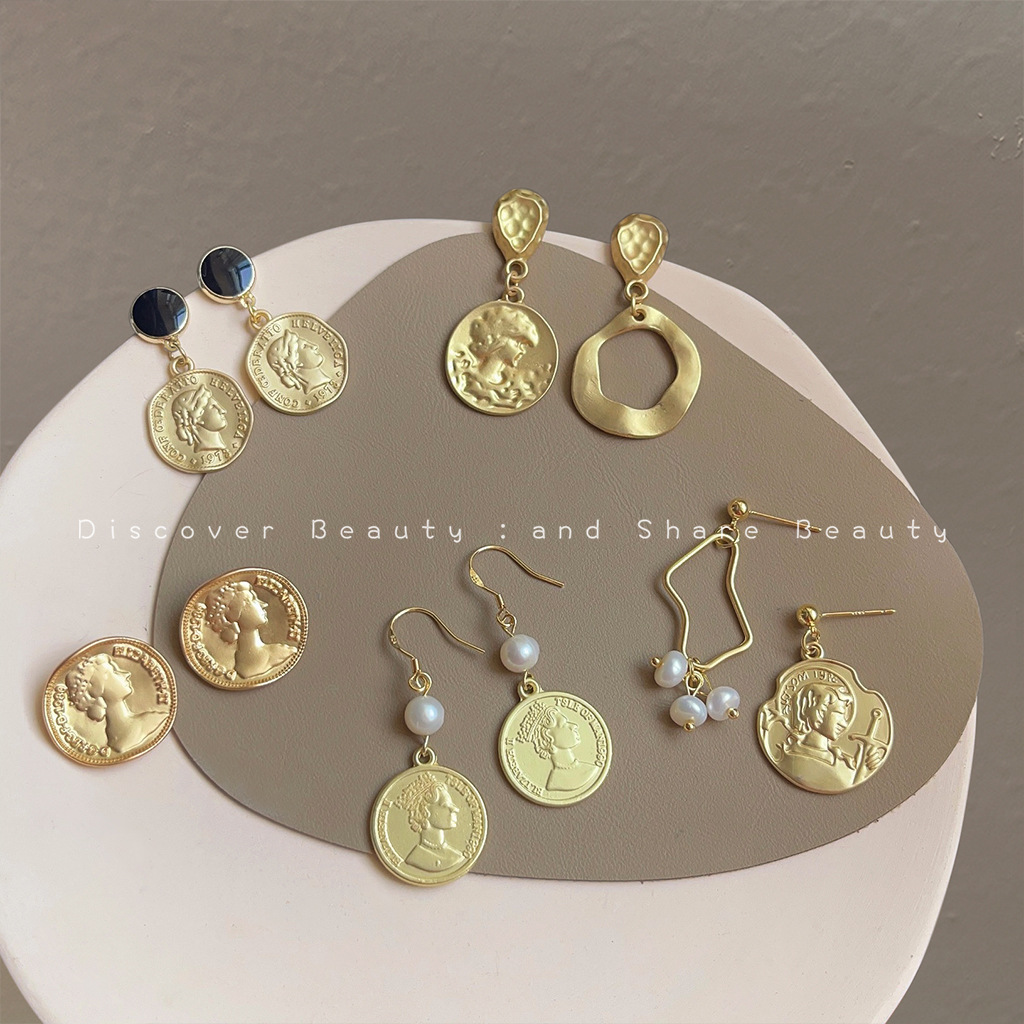 Pearl Earring Stud - Accesorios DIY, pendientes de perlas de