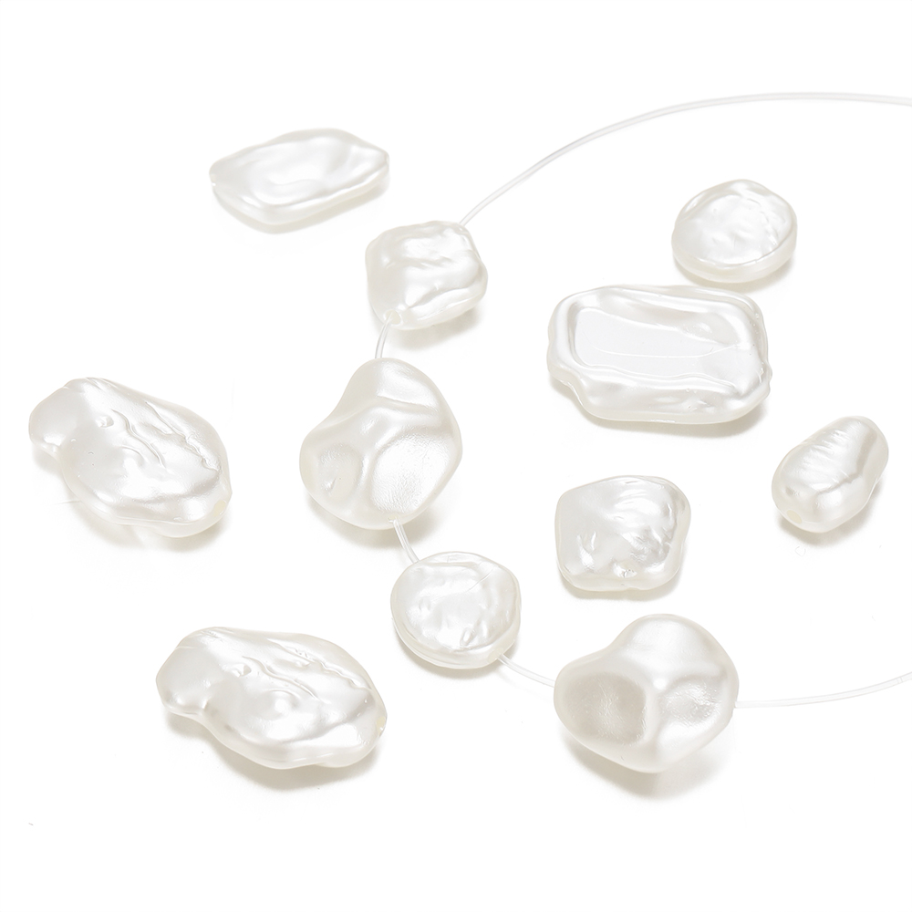 Pearl Earring Stud - Dijes de cuentas de perlas ABS