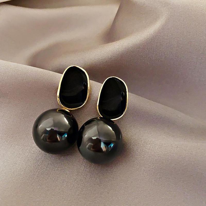 Pearl Earring Stud - Pendientes de perlas de alta calidad