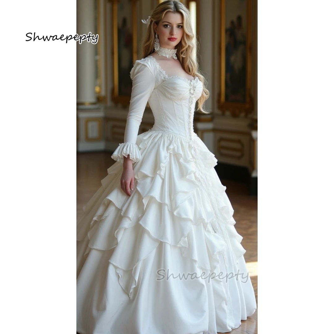 Women Formal Wear M&S - Vestido de novia victoriano Vintage para