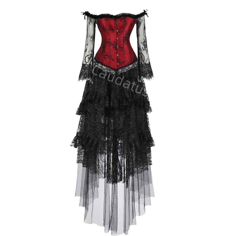 Vestido con corsé de talla gra - Women'S Green Formal Wear reseña y precio