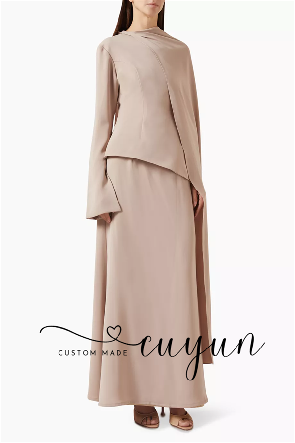 CUYUN personalizado caqui mode - Women'S Formal Wear Wedding Guest reseña y precio