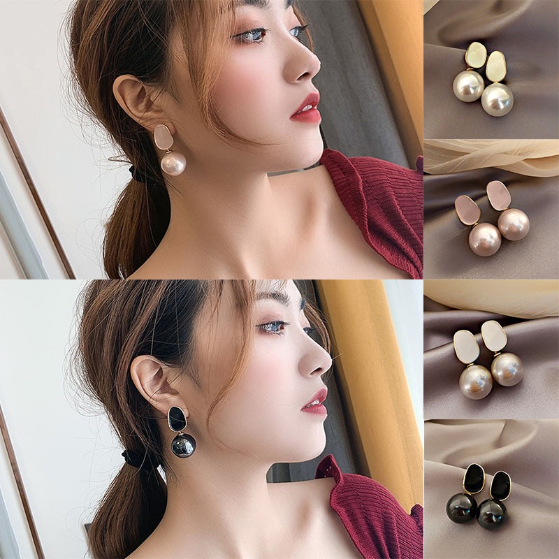 Pendientes de perlas de alta c - Pearl Earring Stud reseña y precio