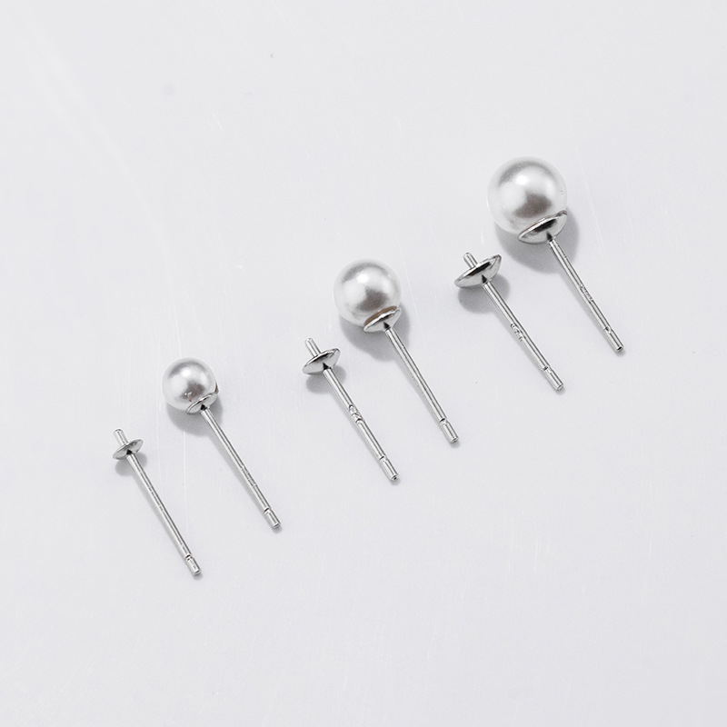 Pendientes de plata de ley S92 - Pearl Earring Stud reseña y precio
