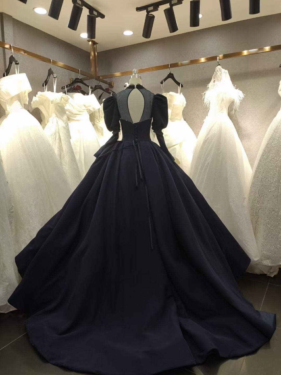 Vestido de Novia Gótico Negro  - Women'S Gothic Formal Wear reseña y precio