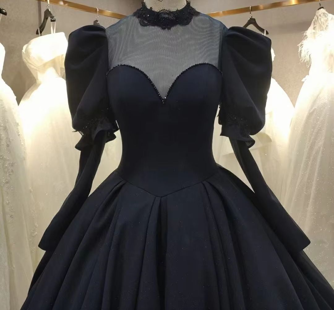 Vestido de Novia Gótico Negro  - Women'S Gothic Formal Wear reseña y precio