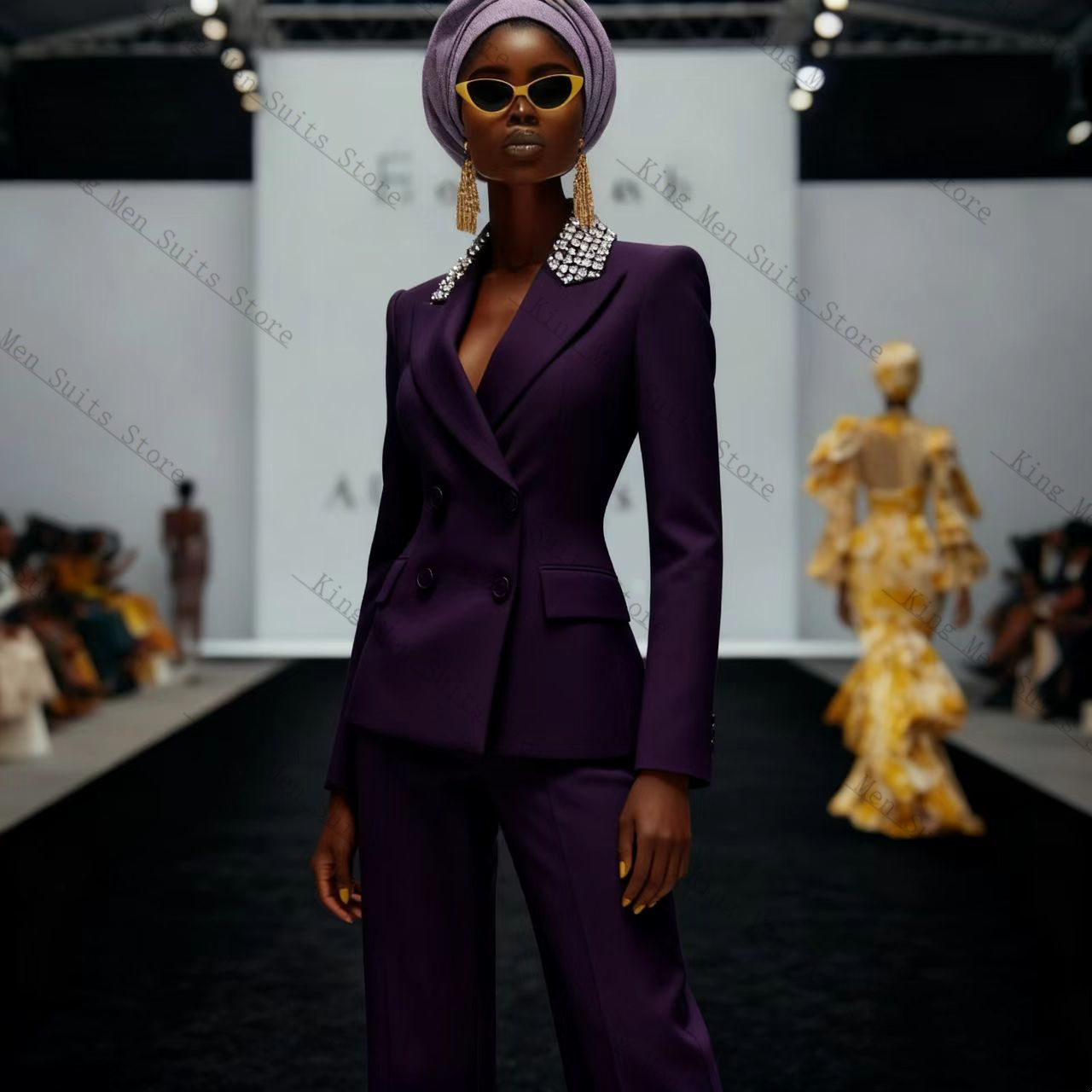 Conjunto de traje de lujo con  - Women'S Formal Wear Wedding Guest reseña y precio