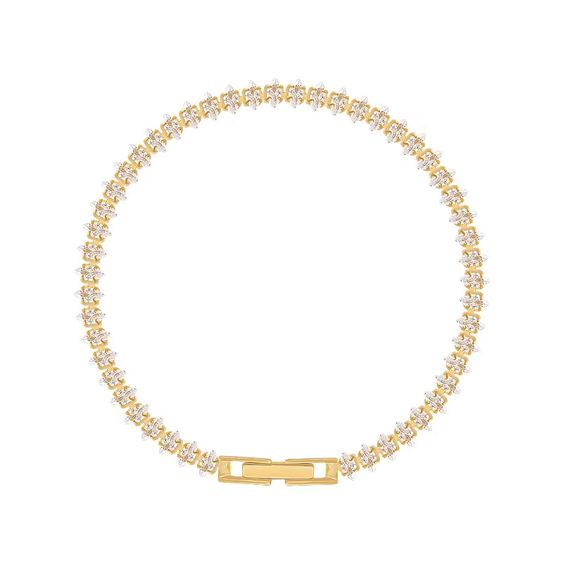Pulsera Delicada de Oro con Ci - Women Luxury Formal Wear reseña y precio