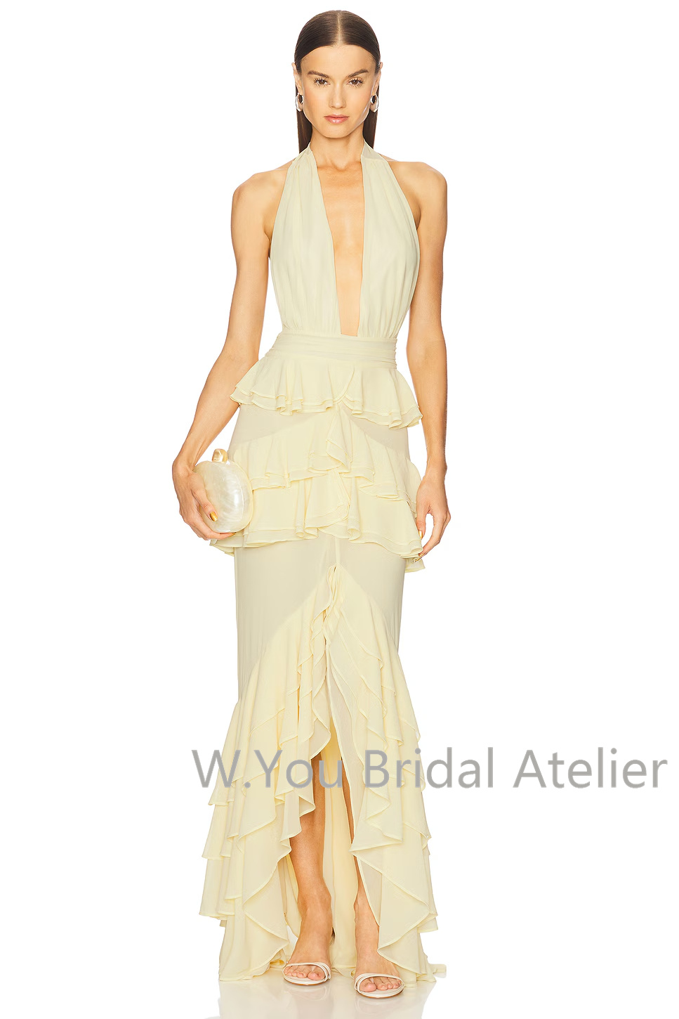 Vestidos de Noche con Escote e - Women'S Formal Wear Wedding Guest reseña y precio