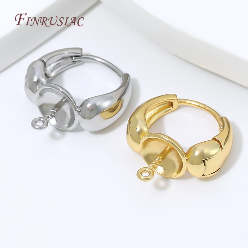 Cierre de pendiente tipo huggi - Pearl Earring Stud reseña y precio