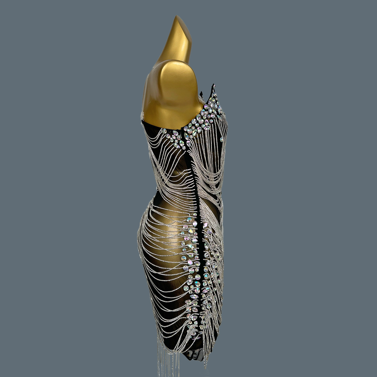 Vestido de noche lujoso de Rei - Women Luxury Formal Wear reseña y precio