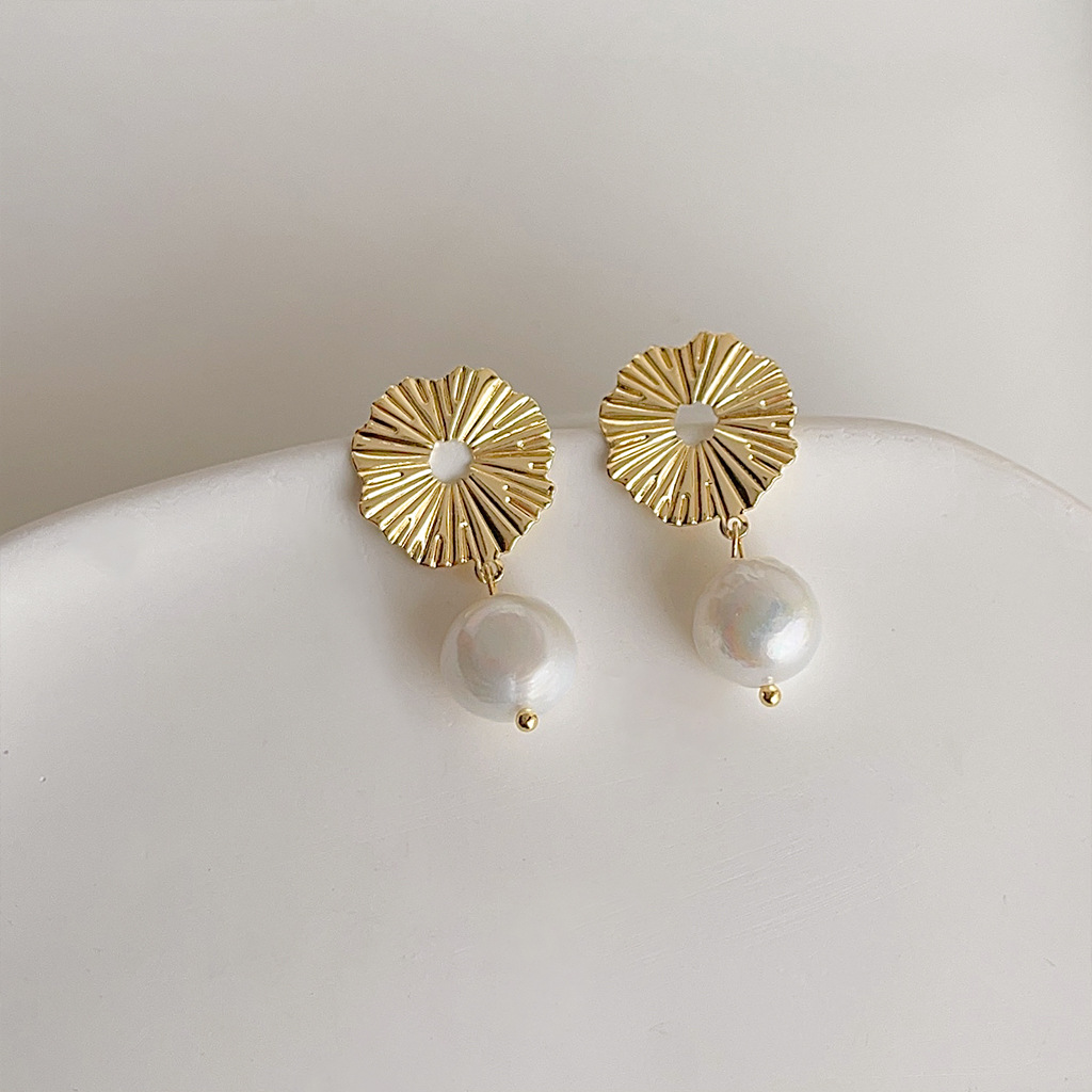 Accesorios DIY, pendientes de  - Pearl Earring Stud reseña y precio
