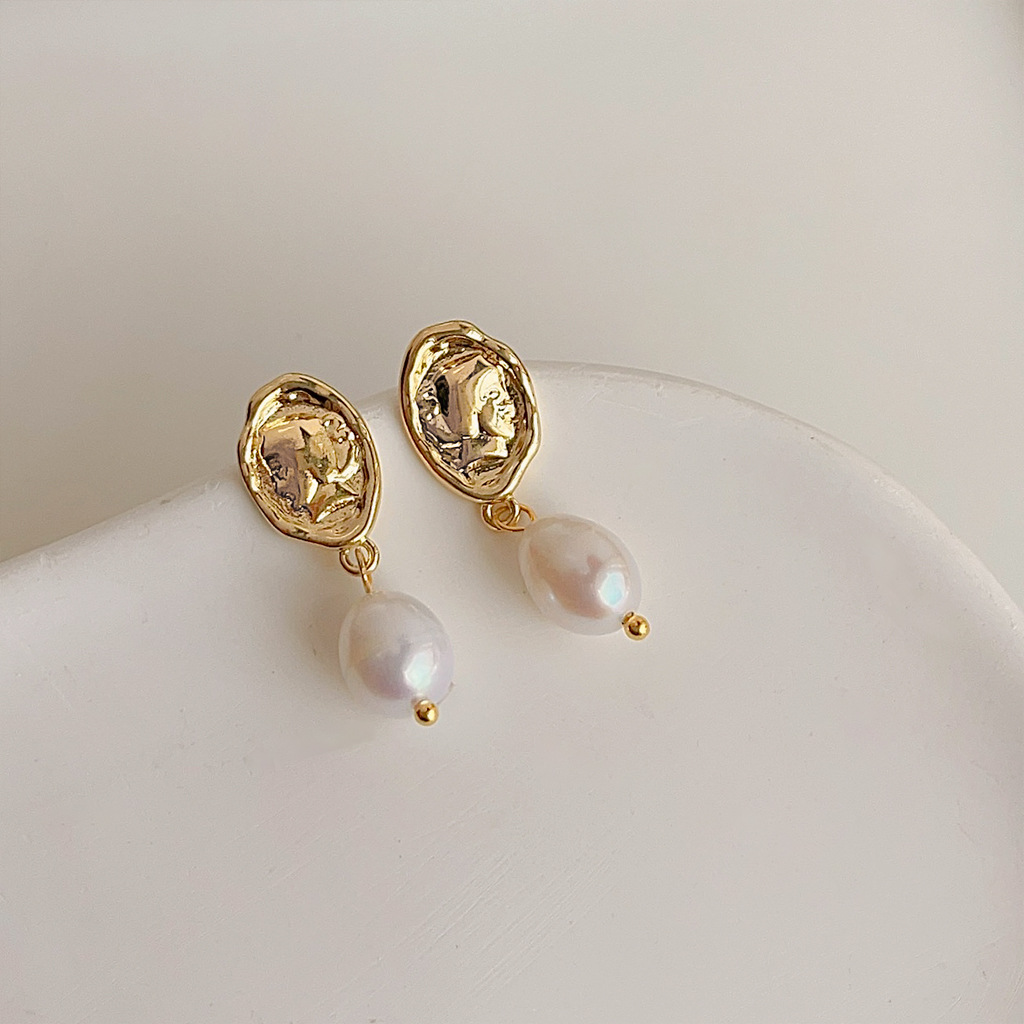 Accesorios DIY, pendientes de  - Pearl Earring Stud reseña y precio