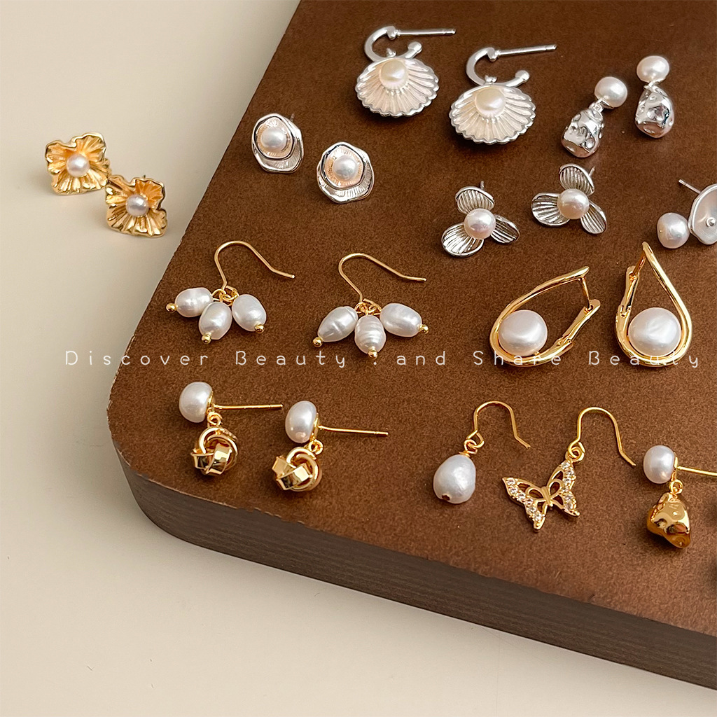 Accesorios DIY de moda: Pendie - Pearl Earring Stud reseña y precio