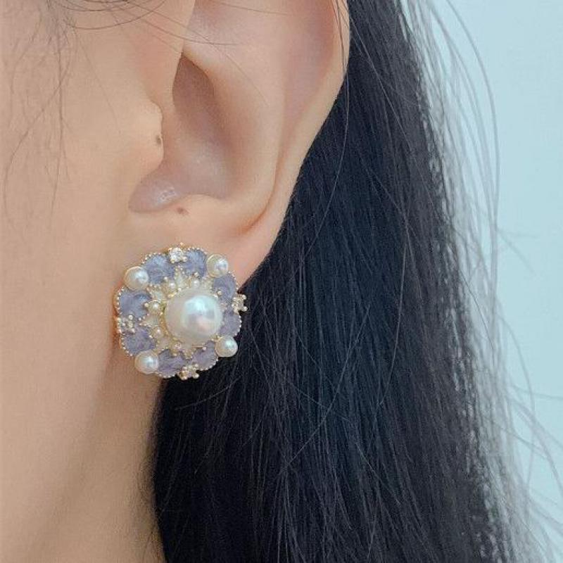 Pendientes de aguja de plata 9 - Pearl Earring Stud reseña y precio