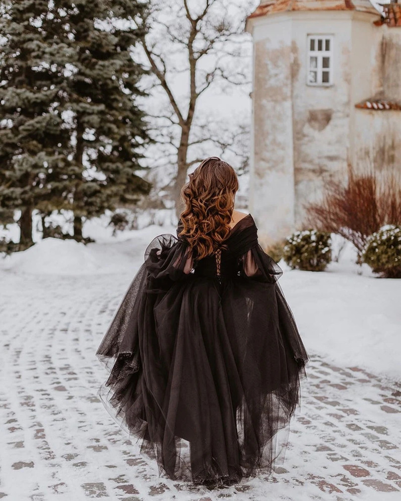 Vestidos de novia negros gótic - Women'S Gothic Formal Wear reseña y precio