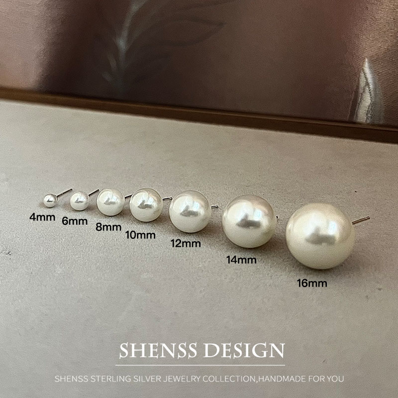 Pendientes de boda con pasador - Pearl Earring Stud reseña y precio
