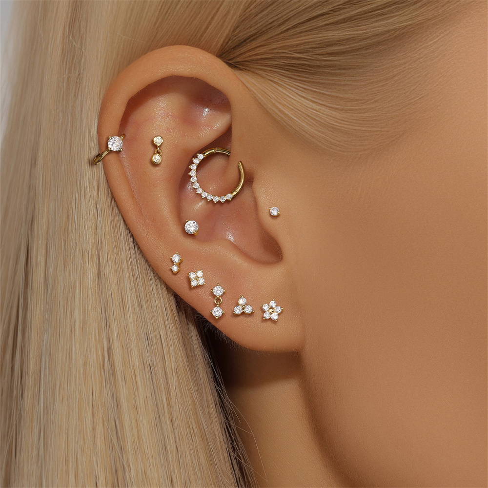 Aide-Pendientes de perlas de c - Pearl Earring Stud reseña y precio