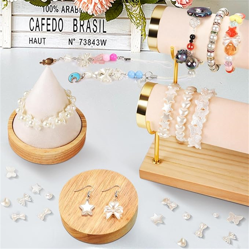 20 unids/bolsa lazo de cinta a - Pearl Earring Stud reseña y precio