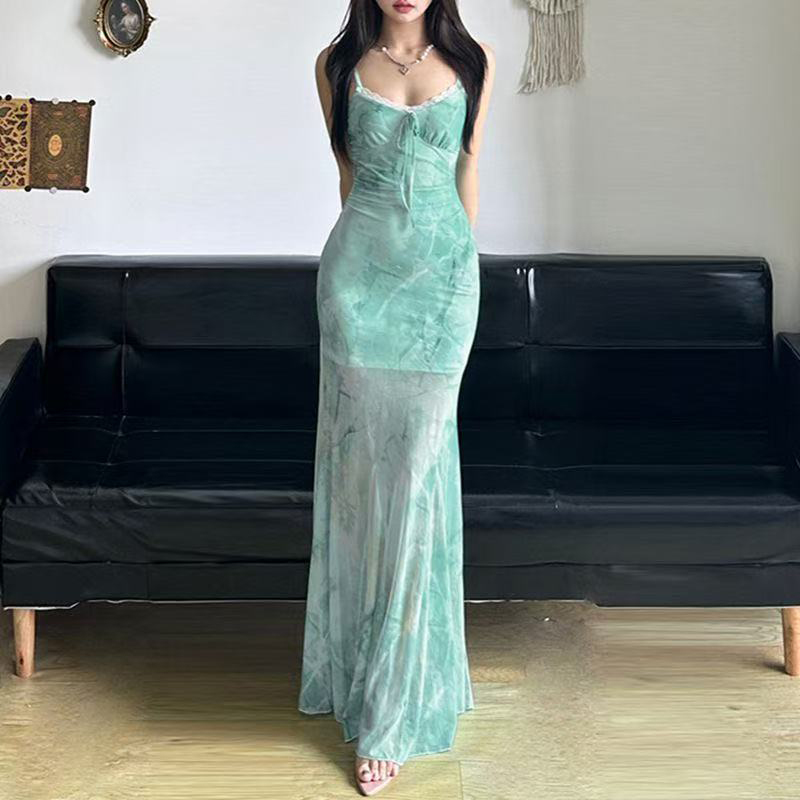 Vestido largo de verano para m - Women'S Green Formal Wear reseña y precio