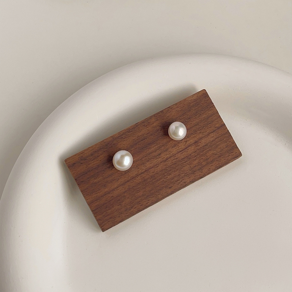 Accesorios DIY, pendientes peq - Pearl Earring Stud reseña y precio