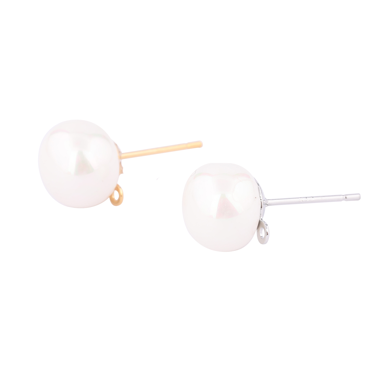 10 Uds. De pendientes de perla - Pearl Earring Stud reseña y precio